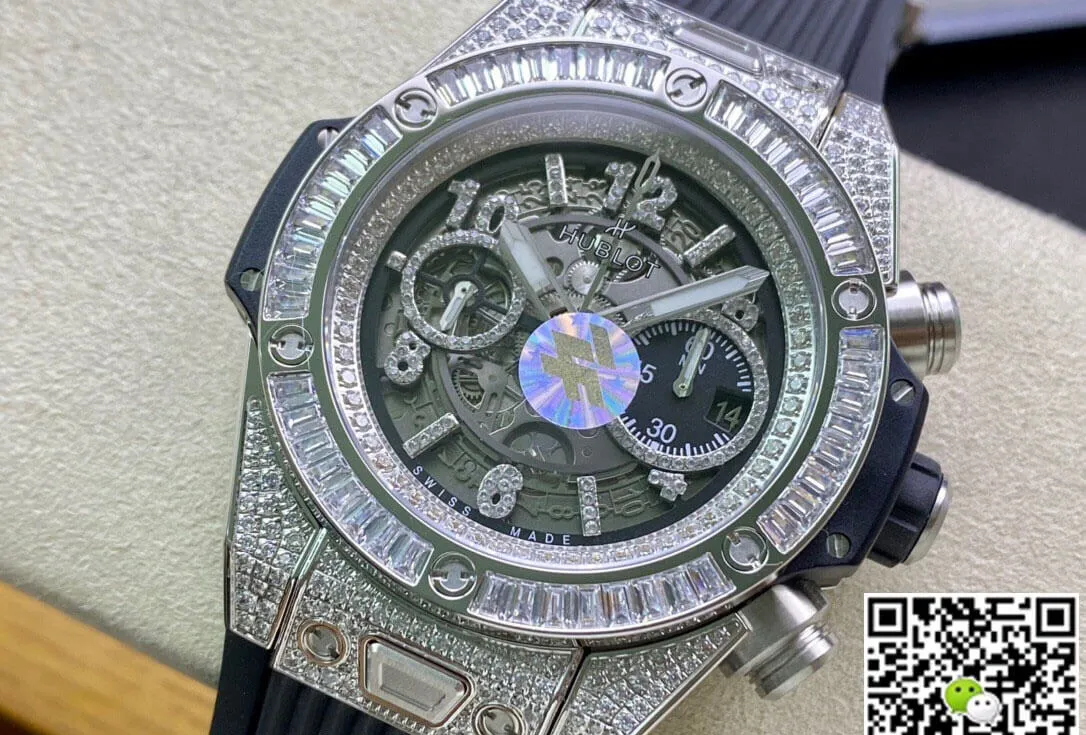 Hublot BIG BANG 421.NX.1170.RX.0904 ZF Factory 1:1 Best Edition Replica Watch Rubber Strap